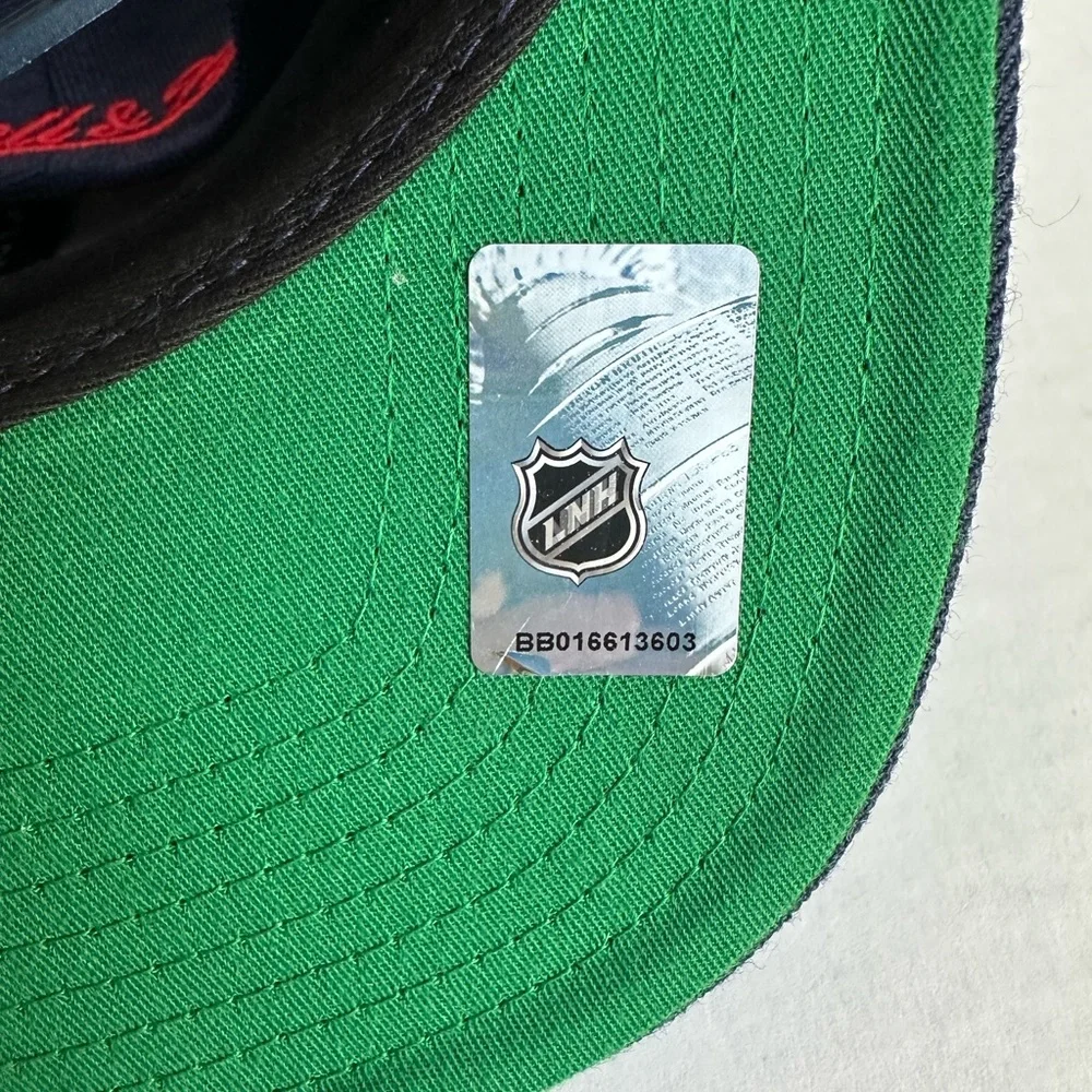 NHL Mitchell & Ness Hat Mens Snapback ajustable Washington Capitals wool hat